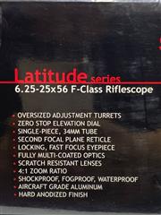 Sightmark Latitude 6.25-25x56 .1 MRAD FFP PRS Riflescope